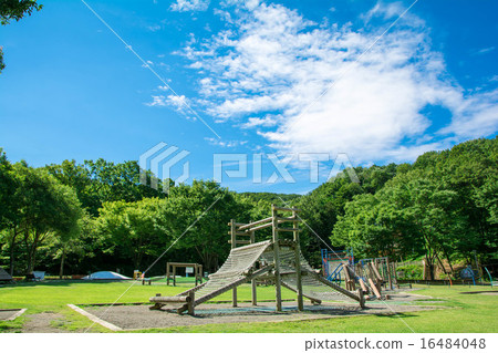 Blue sky and natural park Blue sky and natural park 16484048