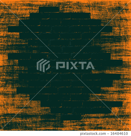 Orange grungy abstract background 16484610
