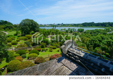 From Kairakuen Yoshonotei to Senba lake (Mito city, Ibaraki prefecture) 16484848