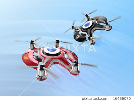 Racing drone - Stock Illustration [16486070] - PIXTA