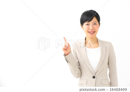 Business finger pointing Business finger pointing 16488409