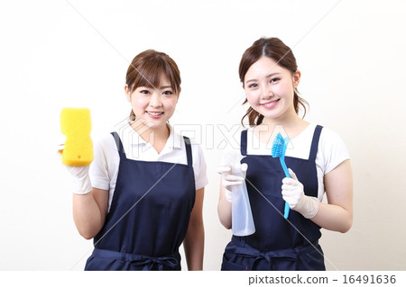 Cleaning staff 16491636