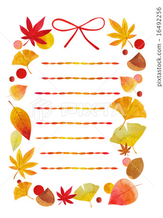 文具秋季劃線可用 16492256