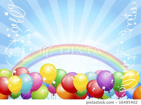 Balloon background holiday background with balloons Balloon background holiday background with balloons 16495402