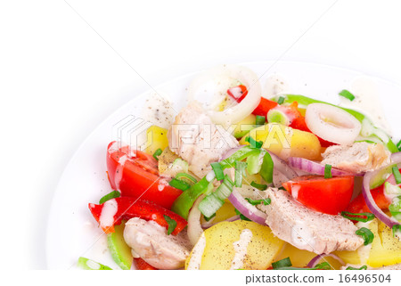 Warm meat salad Warm meat salad 16496504