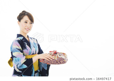 年輕的女士白背 年輕的女士白背 16497417