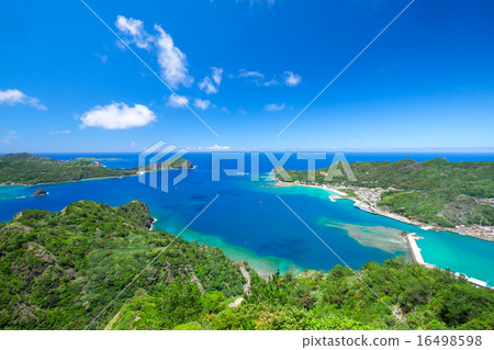 View from Chichijima Asahiyama 16498598