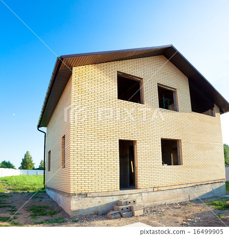 house construction from blocks and bricks house construction from blocks and bricks 16499905