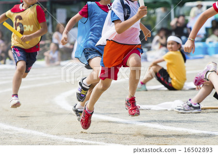 Athletic meeting image (relay) 16502893