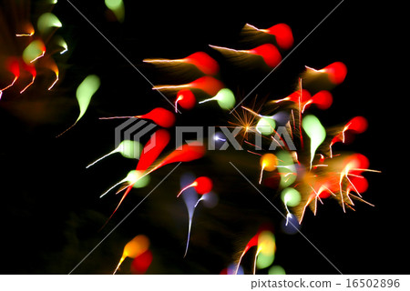 煙花(特殊攝影的抽象表達) 煙花(特殊攝影的抽象表達) 16502896