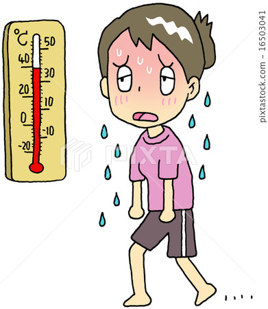 溫度計出汗女性 16503041