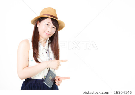 Young lady summer 16504146