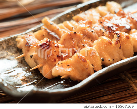 烤雞肉串 16507169