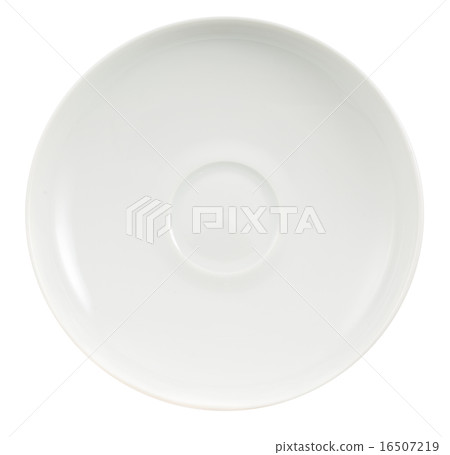 White ceramic plate isolated White ceramic plate isolated 16507219