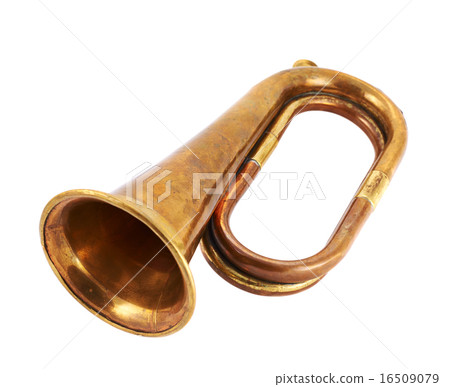 Trumpet musical instrument isolated Trumpet musical instrument isolated 16509079