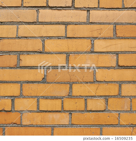 Red brick wall fragment composition 16509235