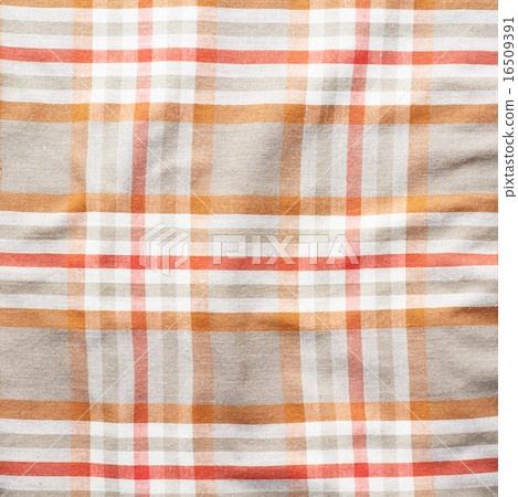 Squared striped shirt material fragment 16509391