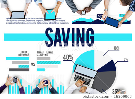 Save Saving Business Finance Profit Budget Concept Save Saving Business Finance Profit Budget Concept 16509963