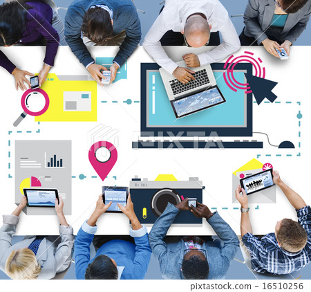 Digital Device Computer Connecting Internet Online Concept Digital Device Computer Connecting Internet Online Concept 16510256