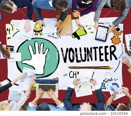 Volunteer Charity Help Sharing Giving Donate Assisting Concept 16510594