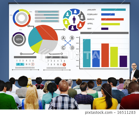 Bar Graph Chart Data Information Inforgraphic Report Concept 16511283