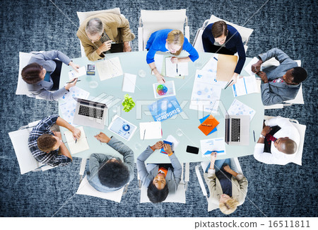 Meeting Communication Planning Business People Concept 16511811