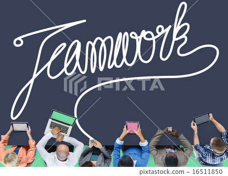 Teamwork Team Collaboration Support Member Unity Concept Teamwork Team Collaboration Support Member Unity Concept 16511850