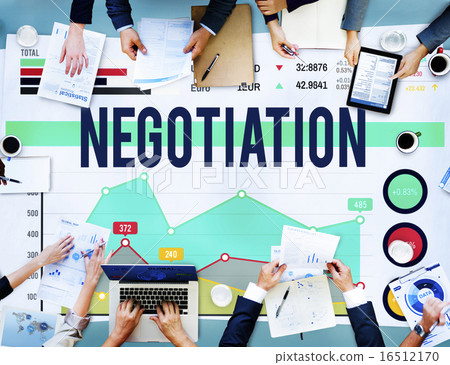 Negotiation Benefit Compromise Contract Growth Concept 16512170