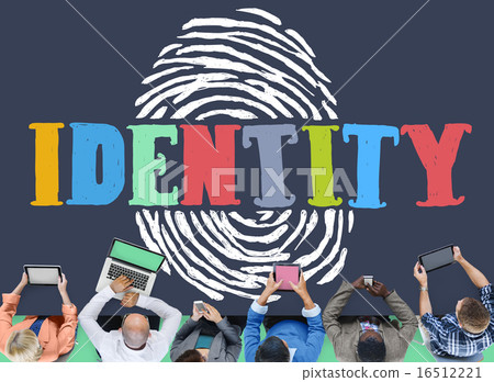Finger print Identity Branding Protection Safety Concept Finger print Identity Branding Protection Safety Concept 16512221