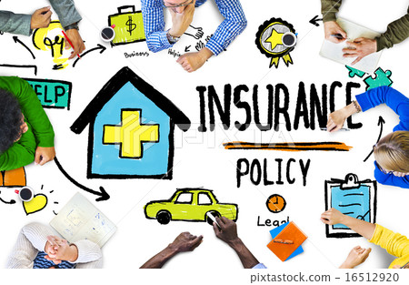 Diversity Casual People Insurance Policy Meeting Concept 16512920