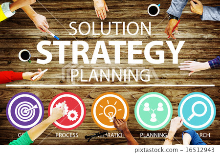 Strategy Business Goals Solution Success Concept Strategy Business Goals Solution Success Concept 16512943