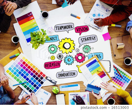 Teamwork Connect Strategy Vision Together Gear Concept Teamwork Connect Strategy Vision Together Gear Concept 16513003