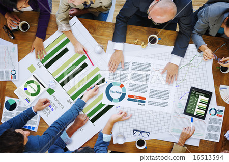 Business People Meeting Corporate Analysis Research Office Conce Business People Meeting Corporate Analysis Research Office Conce 16513594