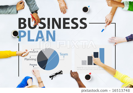 Business Plan Planning Strategy Meeting Conference Seminar Conce 16513748