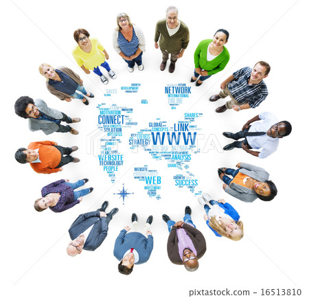 Social Media Internet Connection Global Communications Networkin 16513810