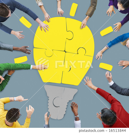 People Working Teamwork Cooperation Support Creativity Concepts 16513844