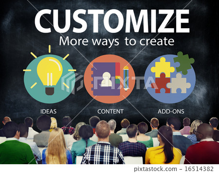Customize Ideas Identity Individuality Innovation Personalize Co 16514382