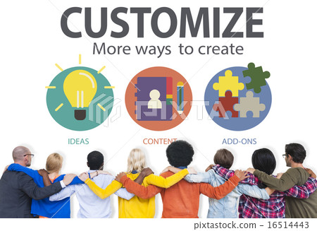 Customize Ideas Identity Individuality Innovation Personalize Co 16514443