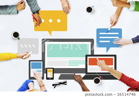 Responsive Design Internet Communication Technology Concept 16514746