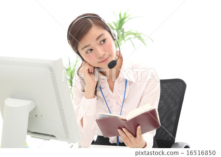 考慮日程安排的女實業家 16516850