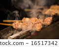 烤雞肉串·豬肉串 16517342