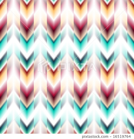 Vector seamless ikat ethnic pattern Vector seamless ikat ethnic pattern 16519764
