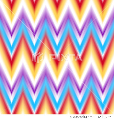 Vector seamless ikat ethnic pattern Vector seamless ikat ethnic pattern 16519786