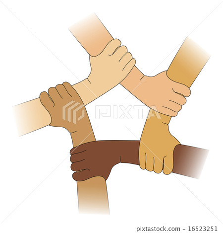 Hands of different races 16523251