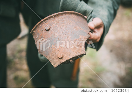 Rusty Shell Fragment Found In Belarusian Forest On Battlefield O 16523984