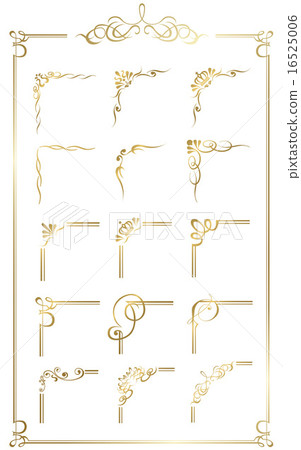 金框矢量 16525006