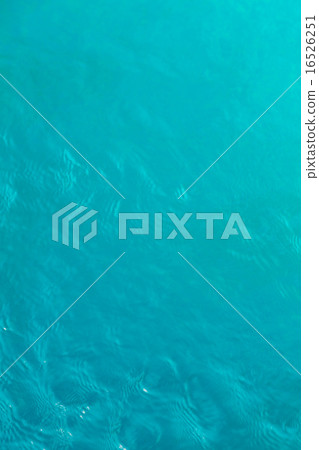 Blue swimming pool rippled water Blue swimming pool rippled water 16526251