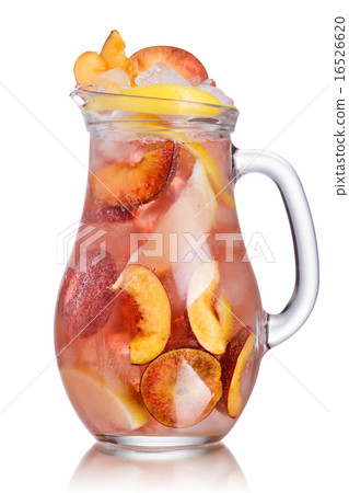 Peach lemonade pitcher Peach lemonade pitcher 16526620