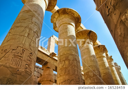 The columns in Karnak Temple, Egypt The columns in Karnak Temple, Egypt 16528459