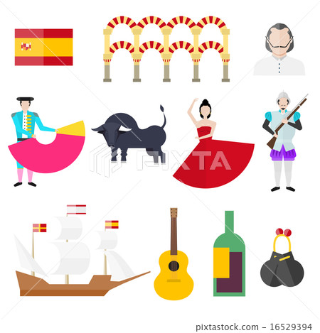 Spanish symbols 16529394